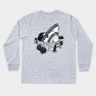 The Goon Shark Kids Long Sleeve T-Shirt